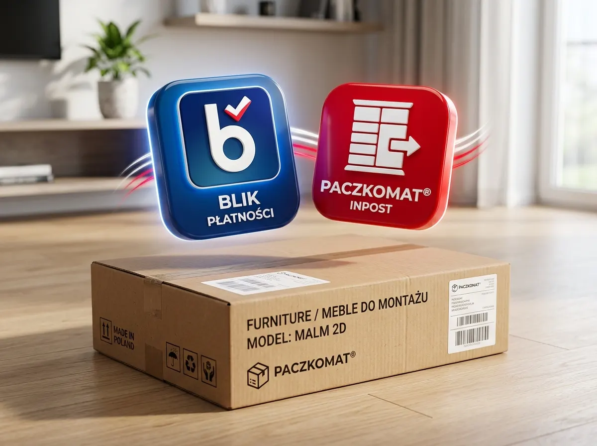 Lokalizacja e-commerce w meblach: dlaczego BLIK jest ważniejszy niż cena